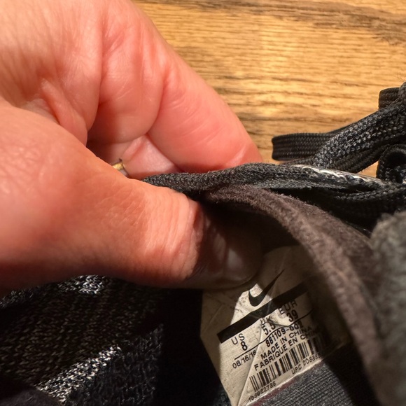 Nike AirMax 90 Ultra 2.0 Flyknit black & white Womens Size 8 - Picture 10 of 10